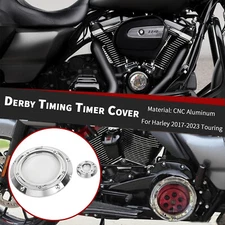 Engine Derby Timing Timer Cover Chrome Fit For Harley Street Road Glide FLHX