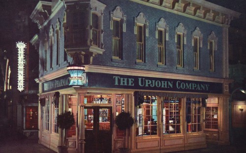 Upjohn Upjohn Companies Old-Fashioned Drugstore Pharmacy Disneyland Vintage ...
