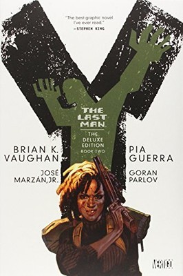 Y: THE LAST MAN, BOOK 2, DELUXE EDITION By Brian K. Vaughan & Pia Guerra **NEW**