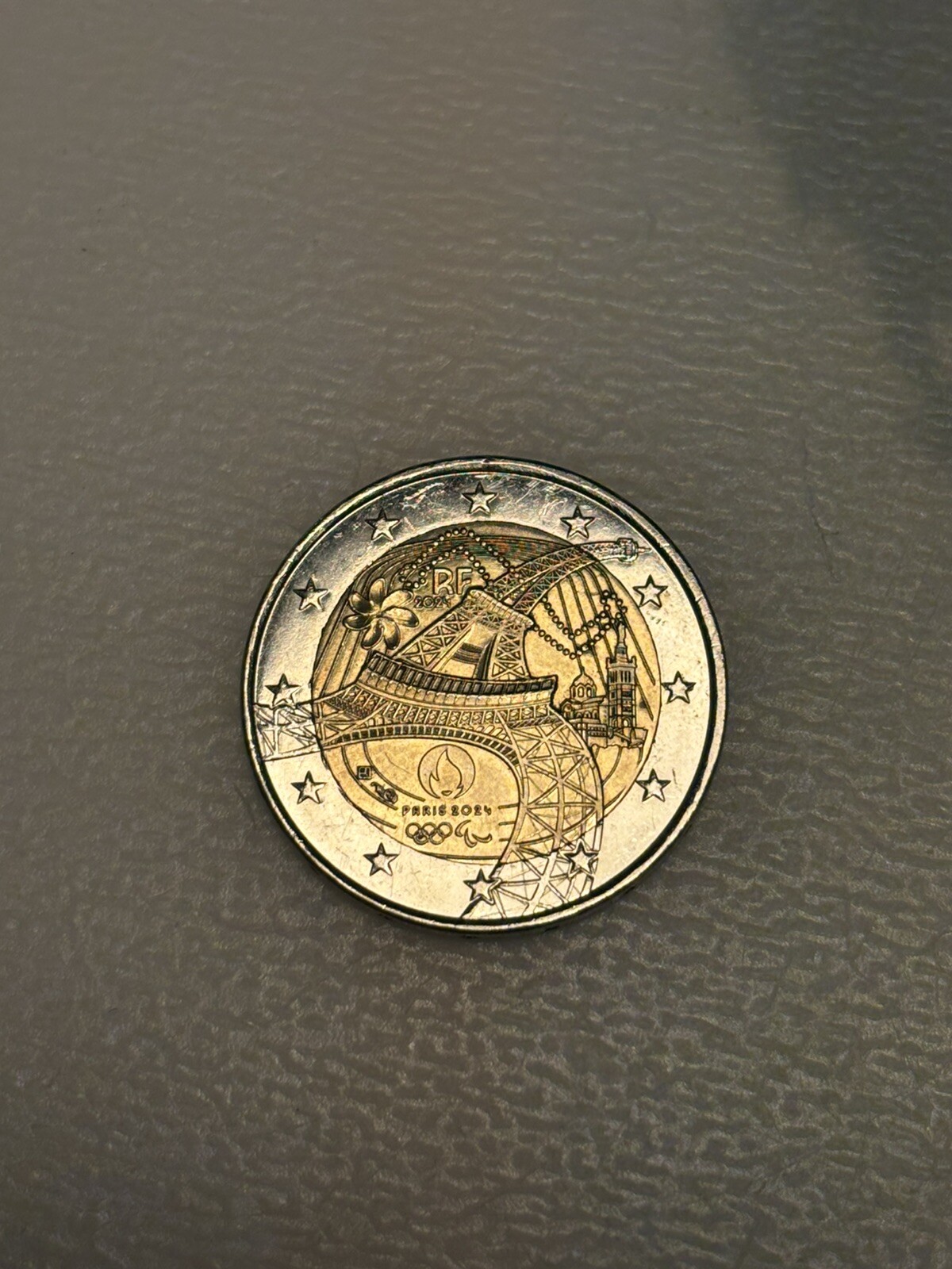 Pièce Commémorative Unique : 2 Euros Jeux Olympiques Paris 2024