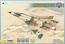 Model Svit 72062 Mirage IIICJ "Shahak" interceptor model aircraft, 1/72 scale