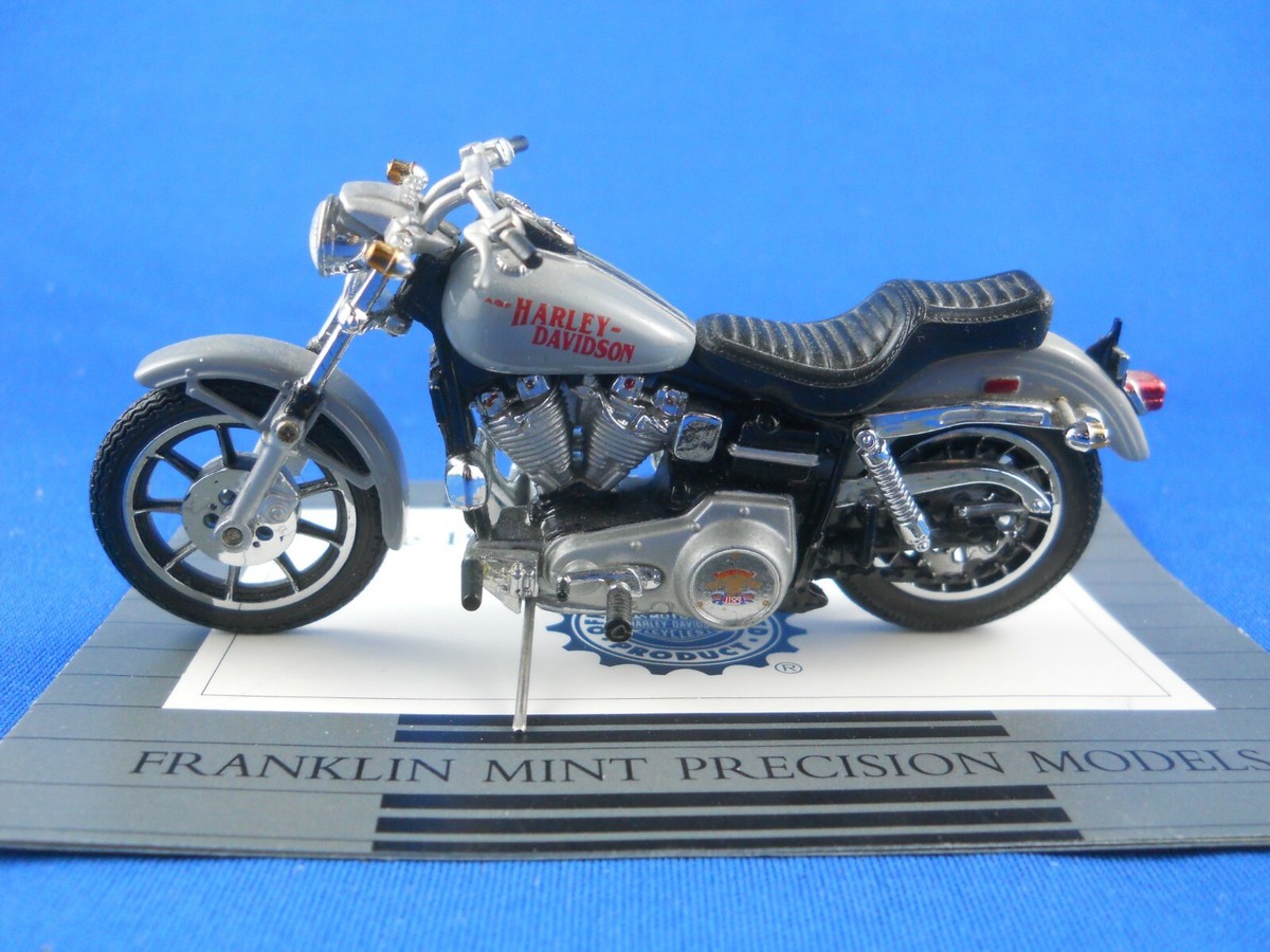 Franklin Mint 1977 Harley Davidson Low Rider Motorcycles 1