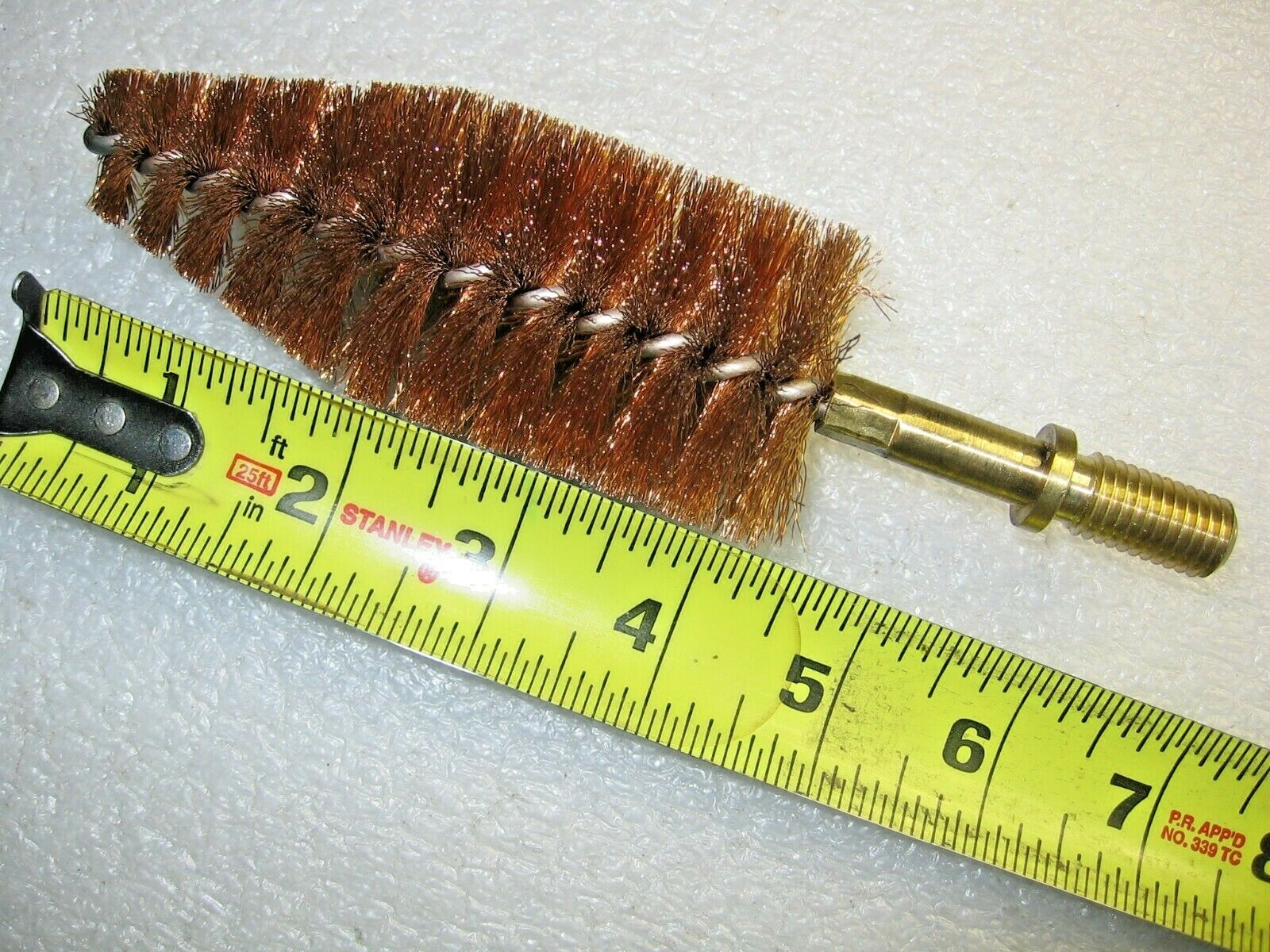 Industrial 40 mm Launcher Tube Pipe Flue Cleaning Brush Copper