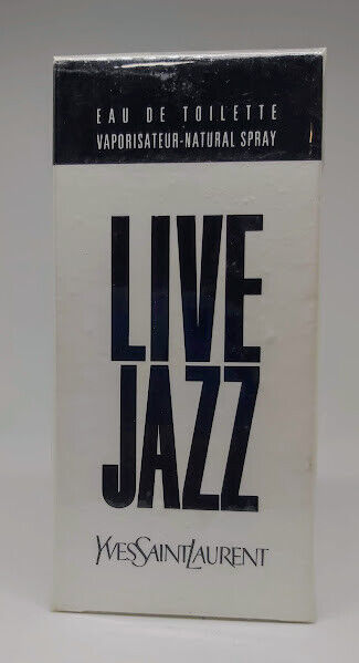 ❤️LIVE JAZZ Yves Saint Laurent,eau de toilette,SANOFI,1.7oz 50ml,YSL,1998 ❤️LIVE JAZZ Yves Saint Laurent,eau de toilette,SANOFI,1.7oz 50ml,YSL,1998