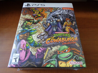 NEW Teenage Mutant Ninja Turtles Cowabunga Collection Limited Edition PS5