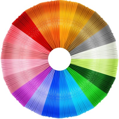 3D Stift Filament PLA 1,75mm 20 Farben Nachfüllpack 5m Kunst Kreativ