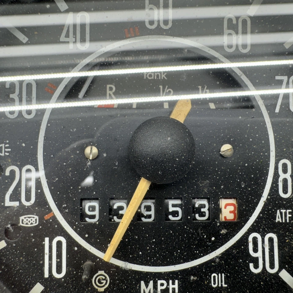 Velocímetro vintage 69 1969 VDO VW Bug Beetle 90 MPH - 113957023d Foto 3 de 4