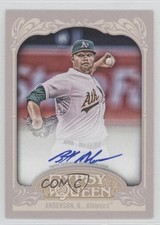 2012 Topps Gypsy Queen Auto Brett Anderson #GQA-BA Auto 0f4