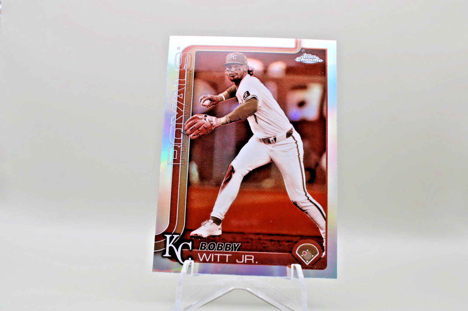 2025 Topps Chrome - Bobby Witt Jr. #93 Sepia Refractor