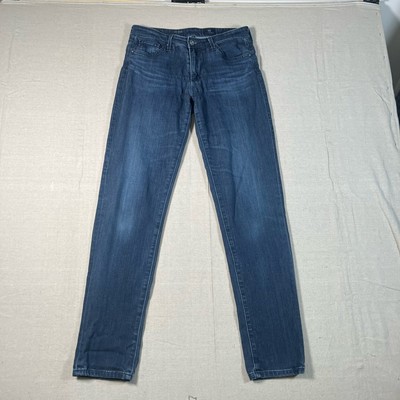 AG Adriano Goldschmied The Prima Cigarette Leg Jeans Black Size 26 R