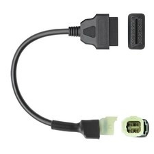 Adattatore OBD2 OBDII Cavo Diagnostico 4 Pin per Moto Honda Strumento Analisi - Miniatura 5