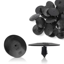 For GM Hood Insulation Pad Retainer Clips- Fits 1/4" Hole- 2" Dia.- 30 clips