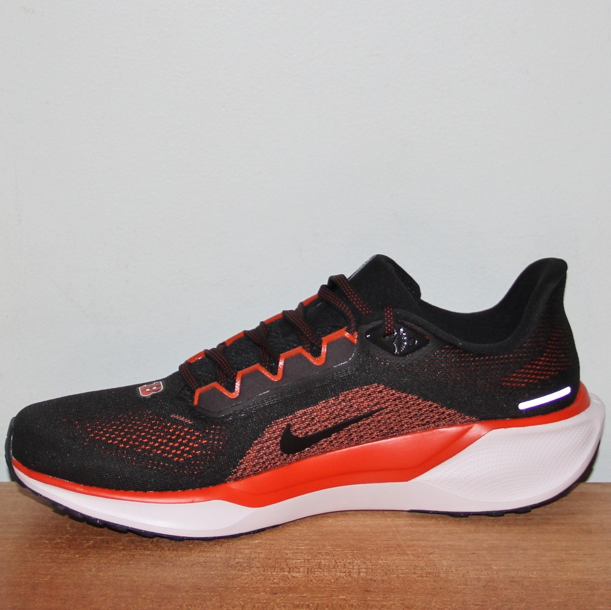Nike Air Zoom Pegasus 41 Cincinnati Bengals Football Mens 10.5 11 Black Nike releases new Cincinnati Bengals sneaker, check out the  main image 2