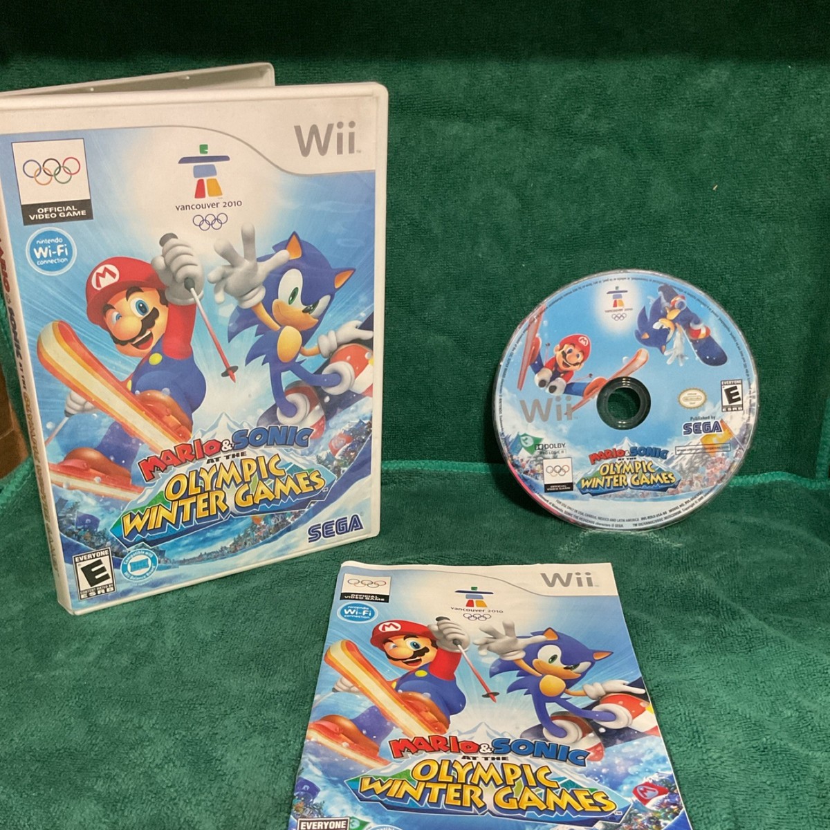 SEGA Mario & Sonic Olympic Winter Games Nintendo Wii Multiplayer