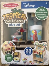 Melissa Doug Soft Serve Ice Cream Maker Pretend Play Set New Sealed