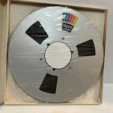AMPEX 407 - 10.5" Metal 1/4" Reel To Reel Tape - Japan - Excellent