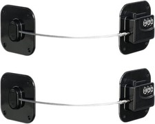 Child Safety Cabinet Locks, Fridge Lock with Combination, Closet Locks,Cabine...