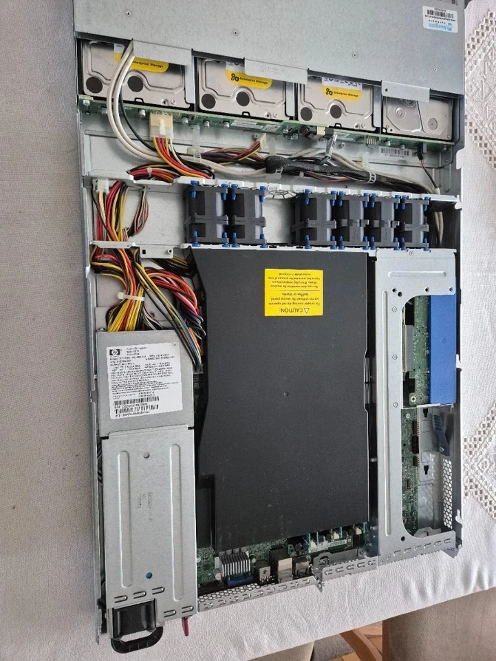 HP ProLiant DL160 G6 1U Server 6 Core Xeon L5640 32GB RAM 4x1TB HDD RAID5 Linux - Image 2 of 4