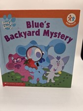 Vintage Blue's Clues Nick Jr. Book Club Series Blues Backyard Mystery HC Kids