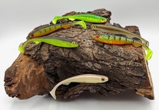 Fox Rage Slick Shad UV 13cm 14 Farben Gummiköder Gummifisch Köder DA SALE