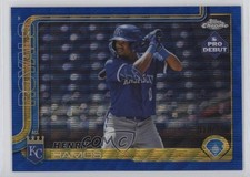 2025 Topps Pro Debut Chrome Blue Wave Refractor 18/150 Henry Ramos #PDC-198 4d5