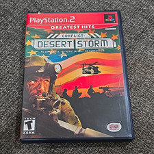Gotham Games Conflict: Desert Storm Greatest Hits PS2 Multiplayer Shooter Teen