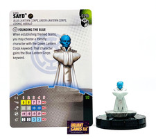 DC Heroclix Sayd 019b w/ Card Lantern Legacy Set