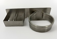 Hair Straightener Holder Wall Mounted Hair Dryer Curling Iron Silver B