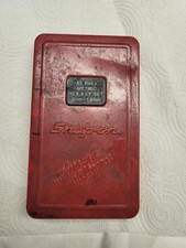 Snap On Tools 9 Piece Metric Hex Key Allen Wrench Set Metal Case Incomplete Snap On Tools 9 Piece Metric Hex Key Allen Wrench Set Metal Case Incomplete