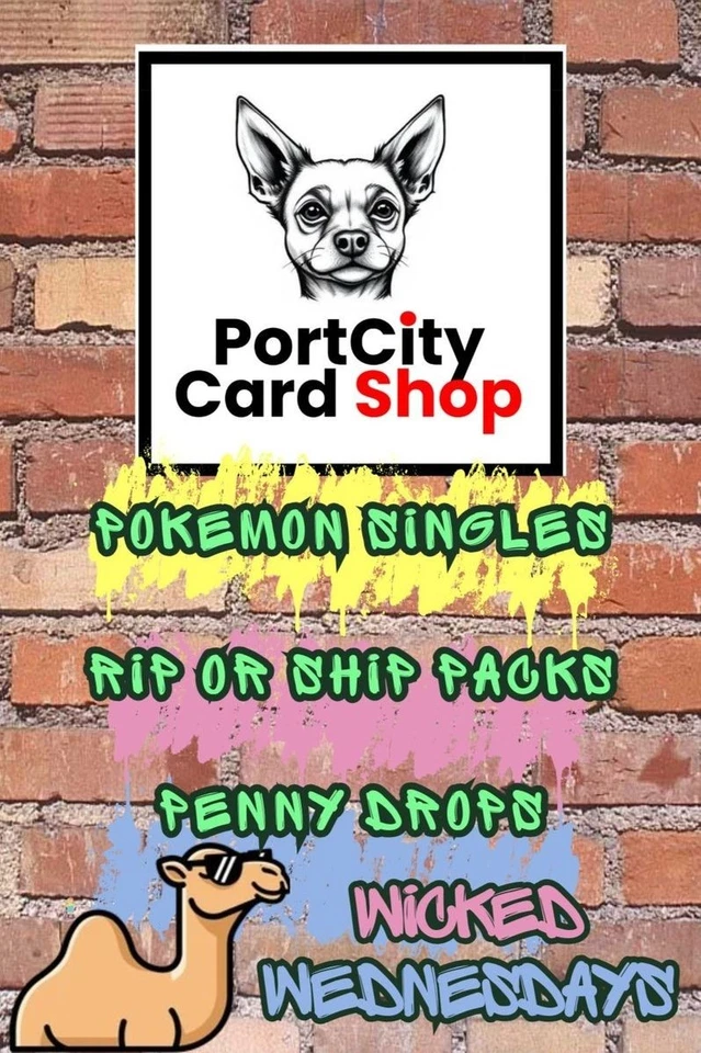 PortCity Card Shop - Wicked Wednesday - Pokemon $1 starts