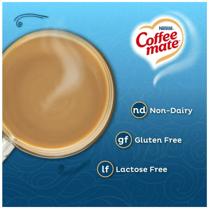 Nestle Coffee mate French Vanilla Powder Coffee Creamer, 30 oz