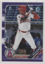 2019 Bowman Draft Chrome Purple Refractor 213/250 Erik Rivera #BDC-77 1u6