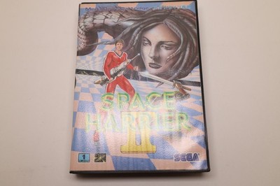 Space Harrier II 2 Sega Mega Drive Japan Box Manual *US Seller* *works*