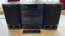Sony MHC-610 Mini hifi component system with speakers, needs some repair