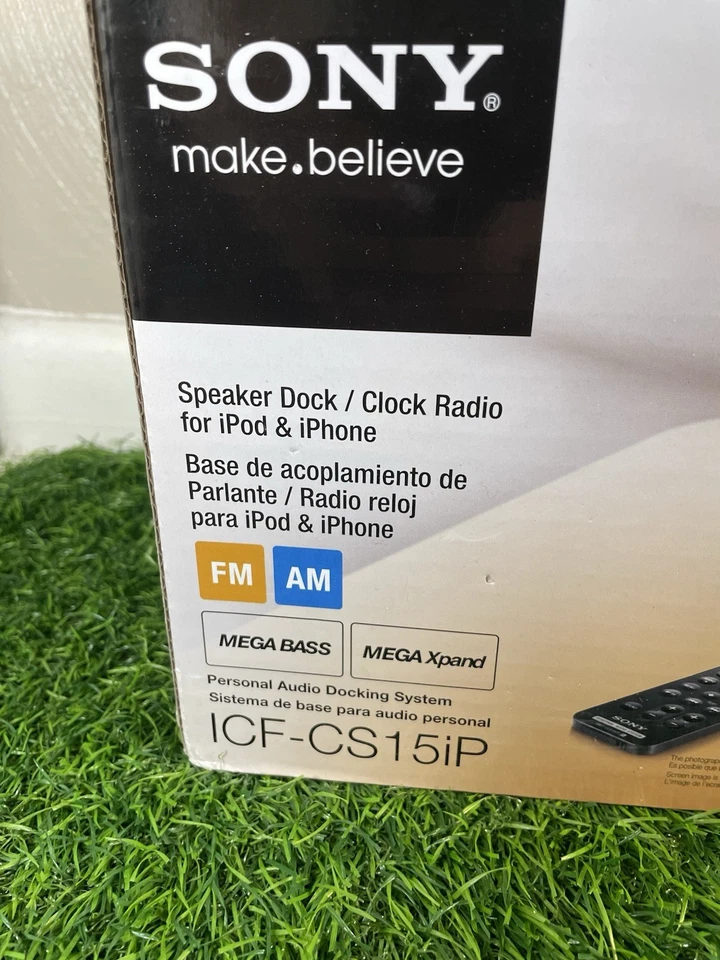 Sony ICF-CS15iP Dream Machine con iPod 30 pines altavoz base reloj radio Foto 2 de 4