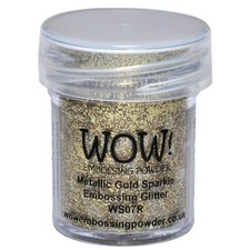 Wow Embossing Powder WOW Embossing Powder 15ml-Metallic Gold Sparkle