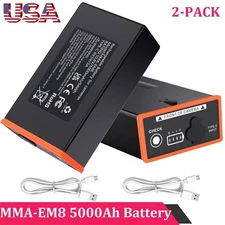 2-Pack Power Mag MMA-EM8 Rechargeable Battery For Moultrie Edge Edge 2&Pro New