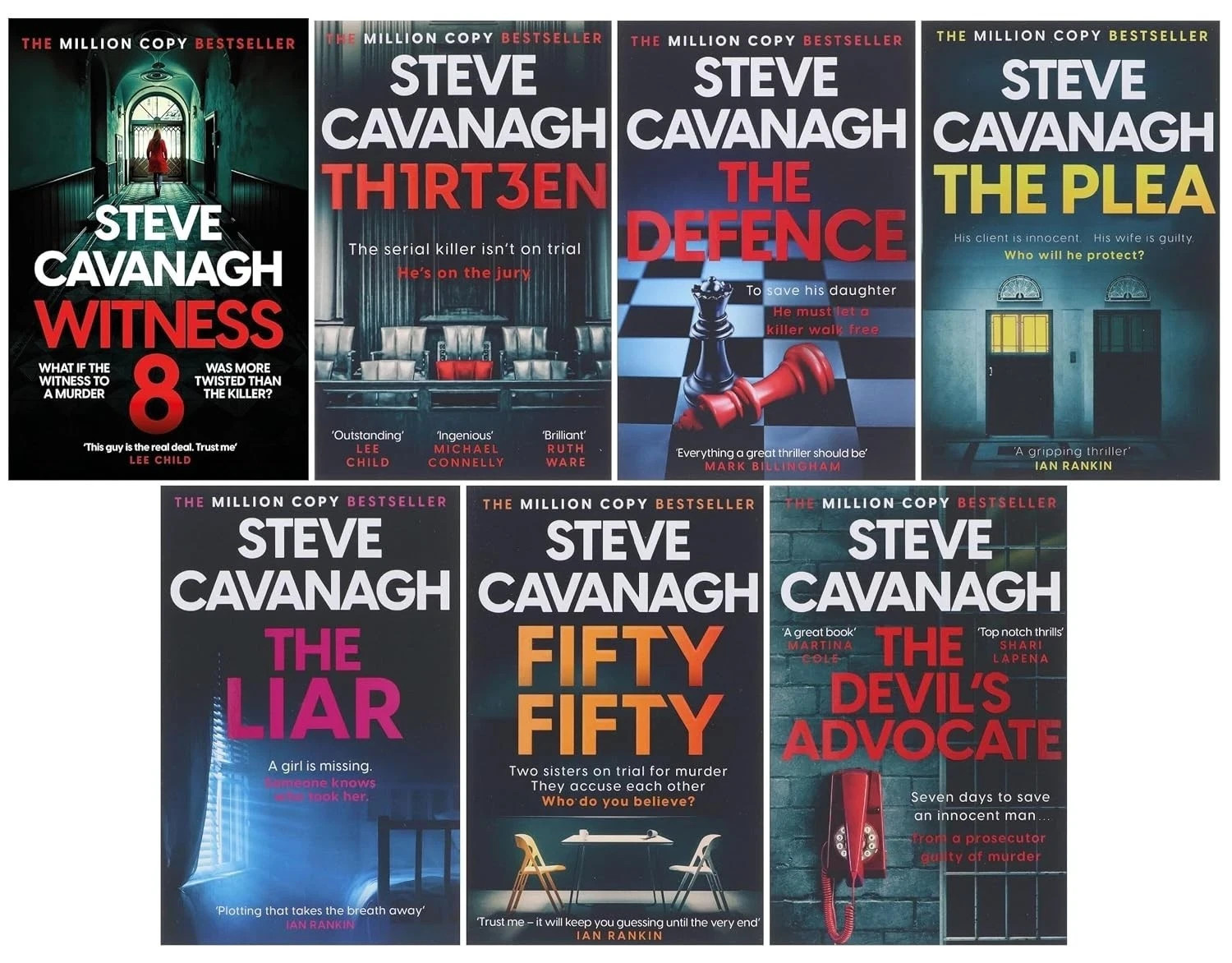Eddie Flynn Series By Steve Cavanagh 7 Books Collection Set - Fiction - PB - Image 4