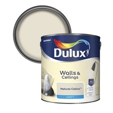 Dulux Matt Smooth  Creamy Emulsion Walls  Ceilings Paint 2.5L Colours