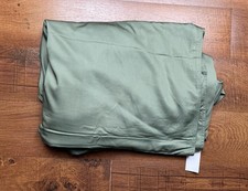 Quince Organic Bamboo Olive Duvet Cover Full/ Queen