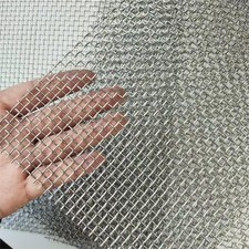 Stainless Steel Mesh 5Mesh with 1MM Wire Dia,4Pack 12x8inch 305x203mm Hard and
