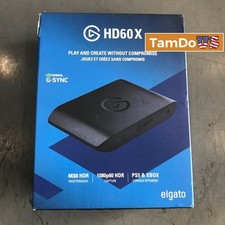 Elgato HD60 X External Capture Card for PS5 XBOX, 4K60 HDR Passthrough, USB-C