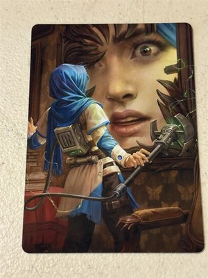 mtg Reality is Mine to Control, Duskmourn Art Series card 51/54