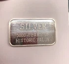 RARE Empire International Inc. 1 oz Fine Silver Bar 5000 Years Historic Value