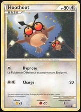 Carte Pokémon Hoothoot 66/123   HeartGold SoulSilver Français