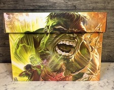 MARVEL NECA GRAPHIC SHORT BOX 150 COMIC BOOK STORAGE BOX THE INCREDIBLE HULK