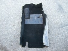 Porsche 968 944 Turbo S2 Front Driver Left Carpet Upholstery Floor Mat Black
