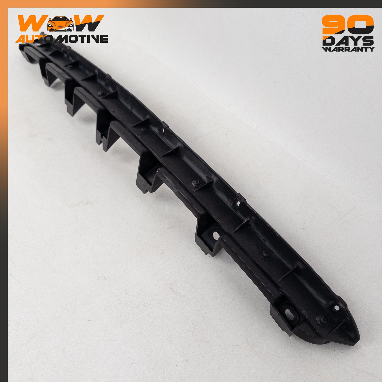 12-17 BENTLEY CONTINENTAL GTC FRONT UPPER RADIATOR GRILLE BRACKET BLACK OEM