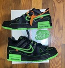 Nike Air Rubber Dunk Off-White Green Strike  Size 9 Brand New