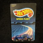 Vintage 1986 Hot Wheels Firebird Funny Car Blue Speed Fleet MOC BA378